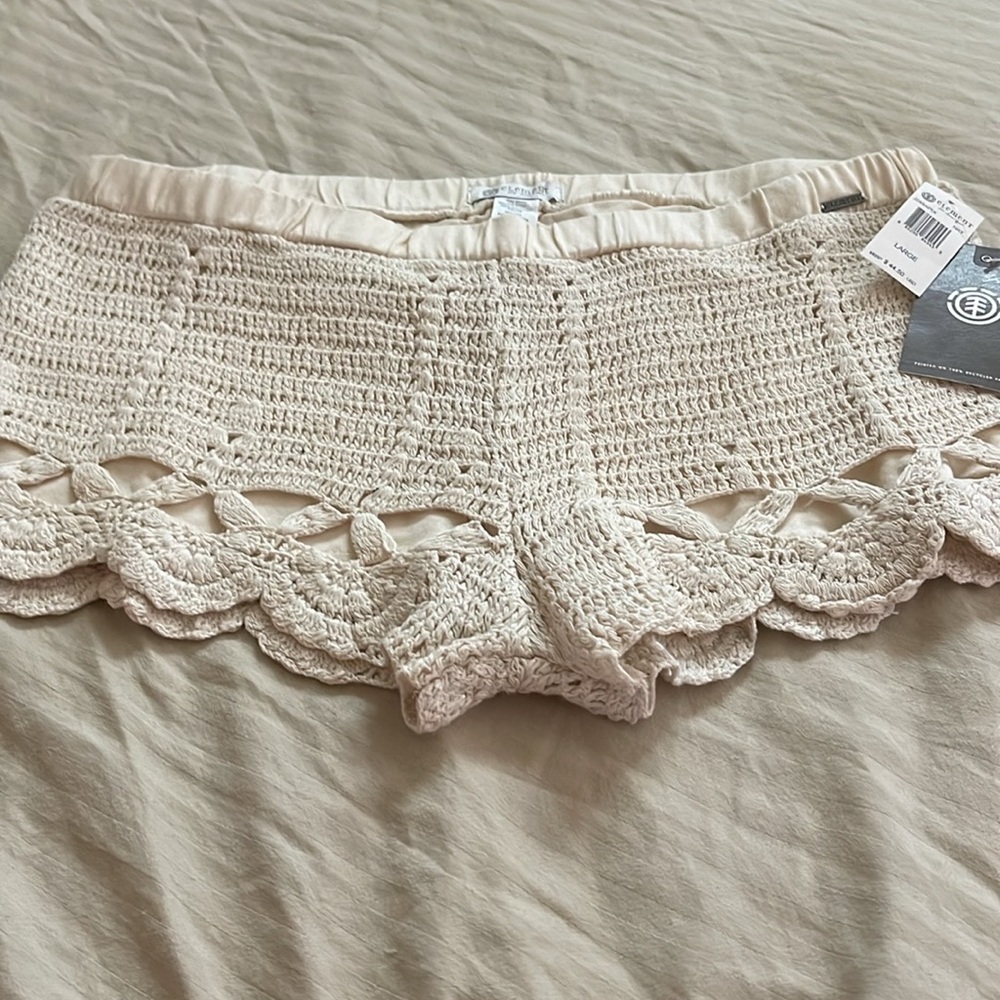 New! element knit cotton shorts from India boutique!